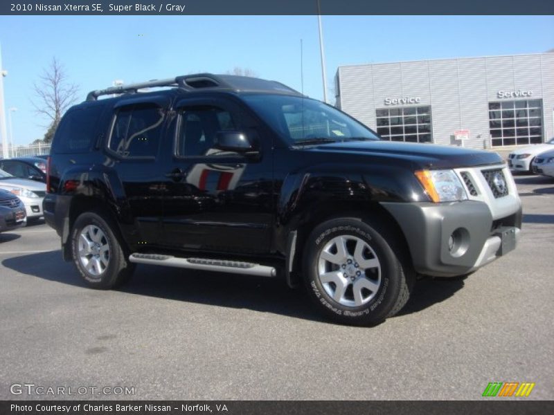 Super Black / Gray 2010 Nissan Xterra SE