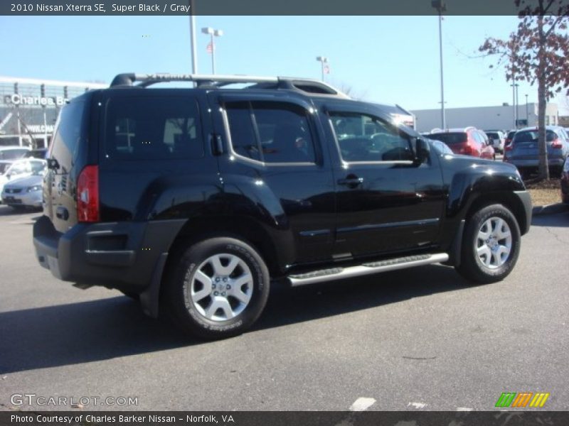 Super Black / Gray 2010 Nissan Xterra SE