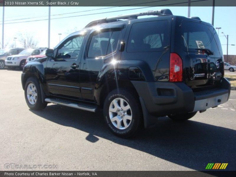 Super Black / Gray 2010 Nissan Xterra SE
