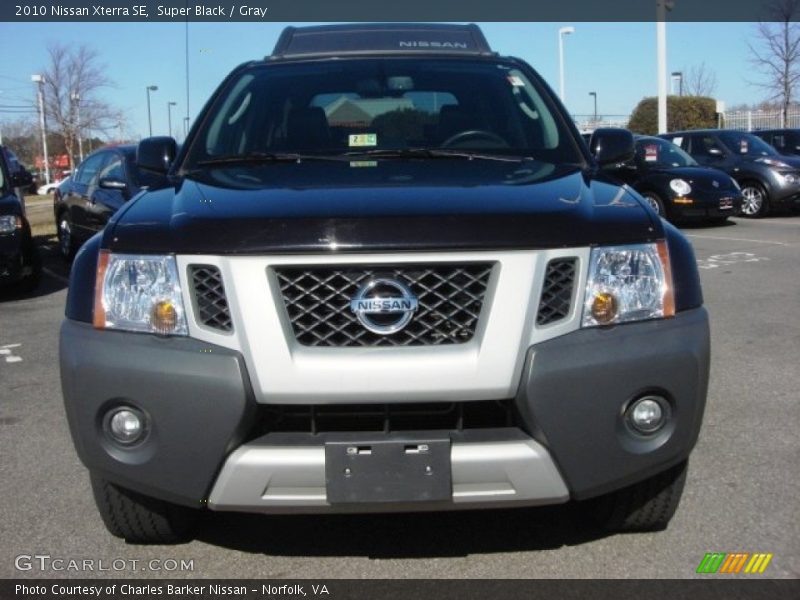 Super Black / Gray 2010 Nissan Xterra SE