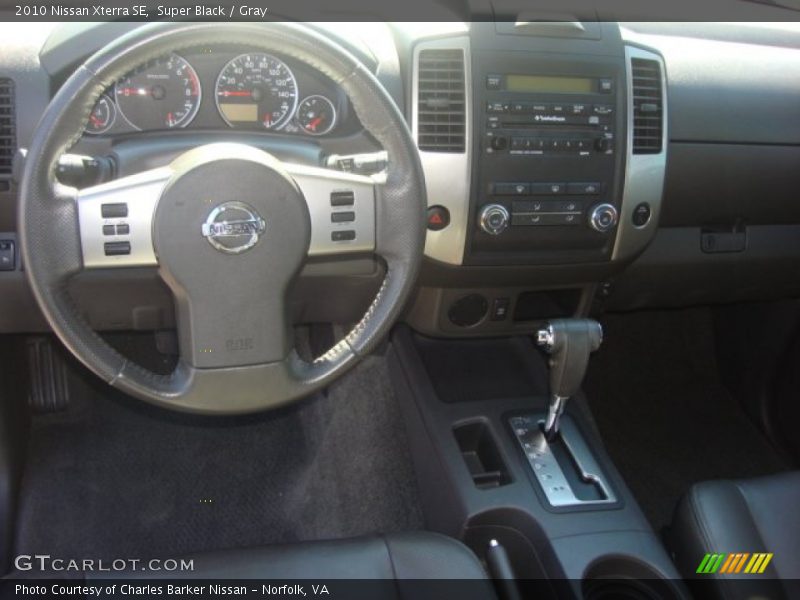 Super Black / Gray 2010 Nissan Xterra SE