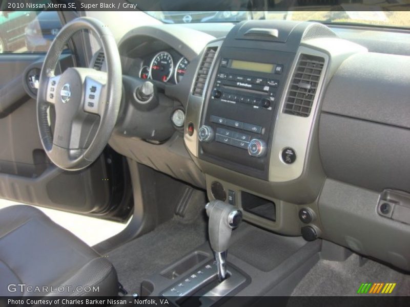 Super Black / Gray 2010 Nissan Xterra SE