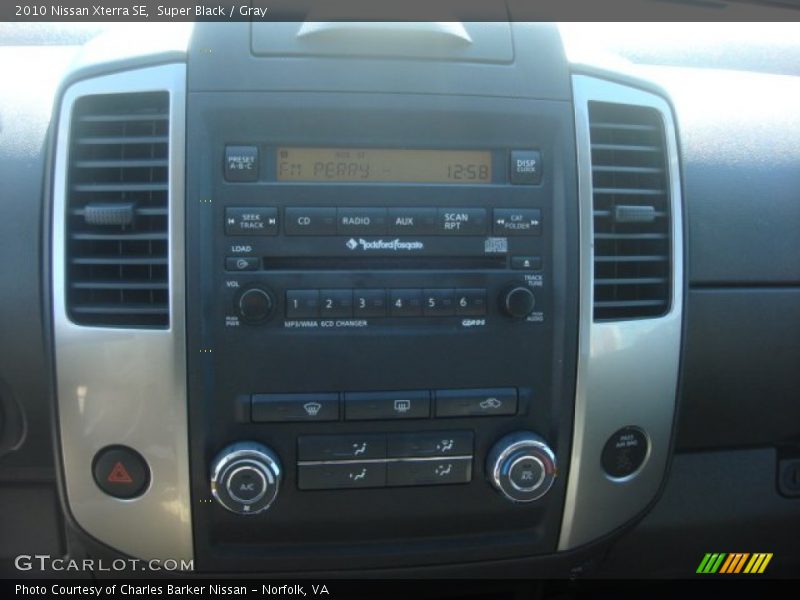 Super Black / Gray 2010 Nissan Xterra SE