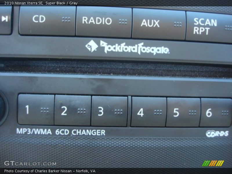 Super Black / Gray 2010 Nissan Xterra SE