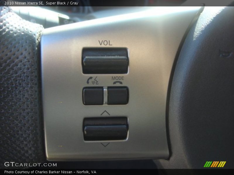 Super Black / Gray 2010 Nissan Xterra SE