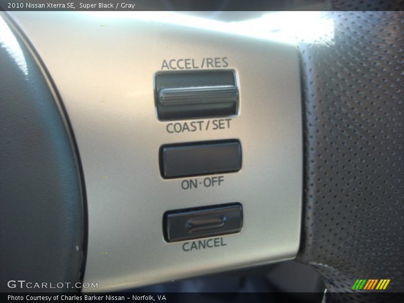 Super Black / Gray 2010 Nissan Xterra SE