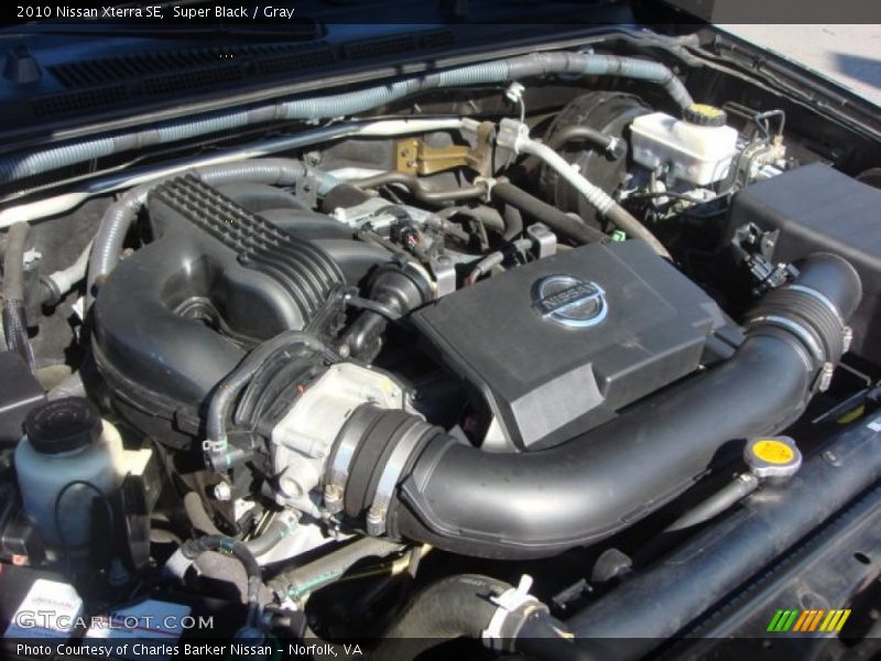 Super Black / Gray 2010 Nissan Xterra SE