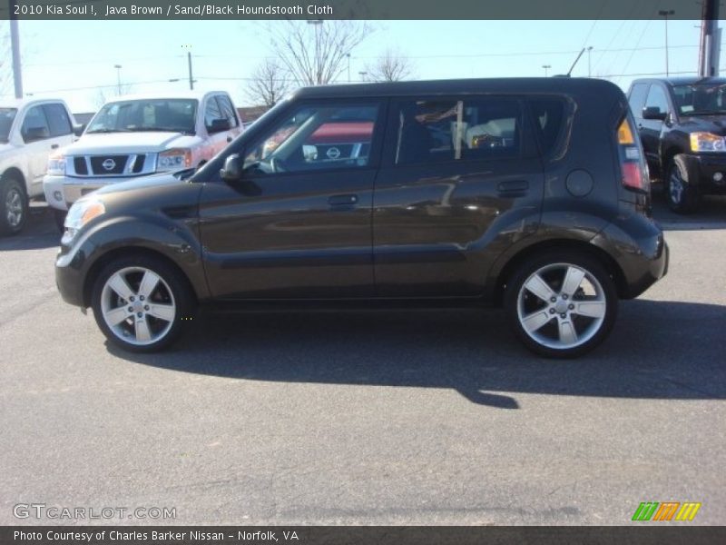 Java Brown / Sand/Black Houndstooth Cloth 2010 Kia Soul !