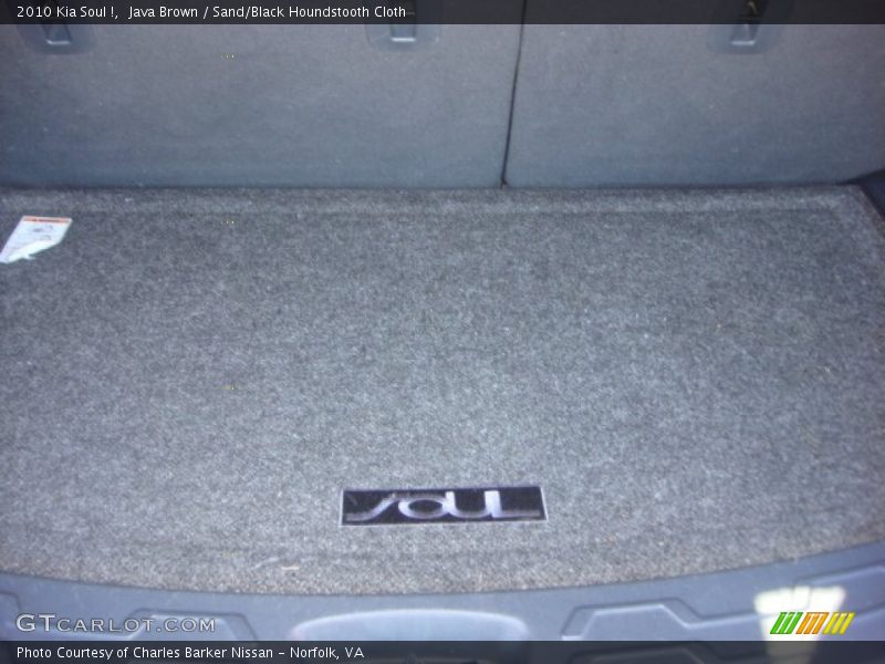 Java Brown / Sand/Black Houndstooth Cloth 2010 Kia Soul !