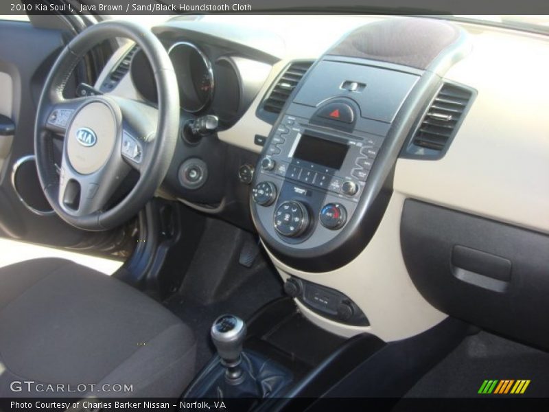 Java Brown / Sand/Black Houndstooth Cloth 2010 Kia Soul !