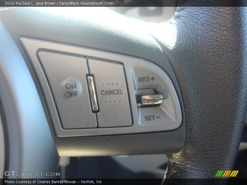 Java Brown / Sand/Black Houndstooth Cloth 2010 Kia Soul !