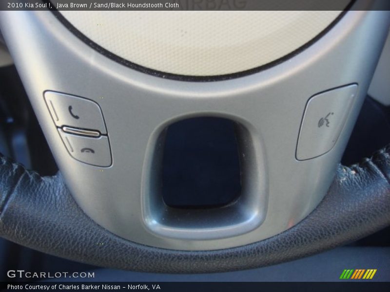 Java Brown / Sand/Black Houndstooth Cloth 2010 Kia Soul !