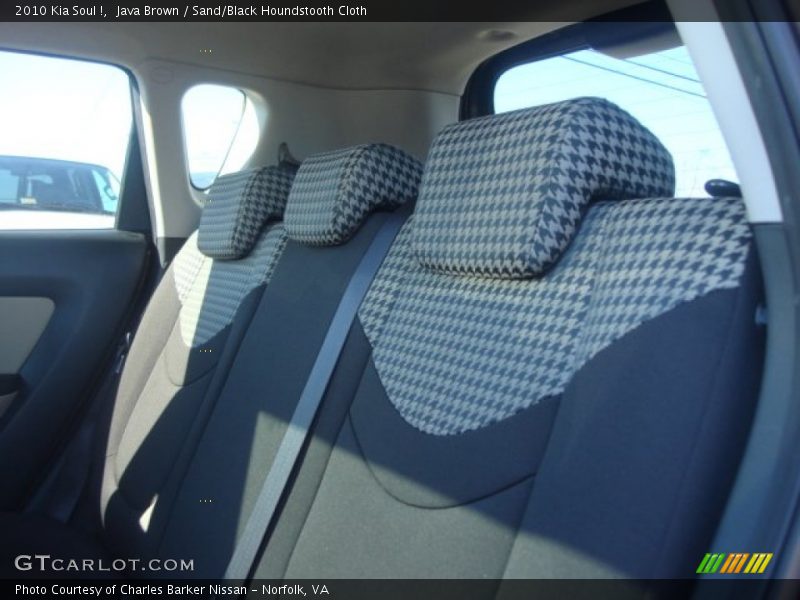 Java Brown / Sand/Black Houndstooth Cloth 2010 Kia Soul !