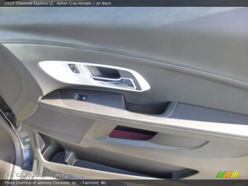 Ashen Gray Metallic / Jet Black 2013 Chevrolet Equinox LS