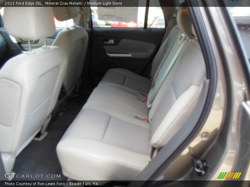 Mineral Gray Metallic / Medium Light Stone 2013 Ford Edge SEL