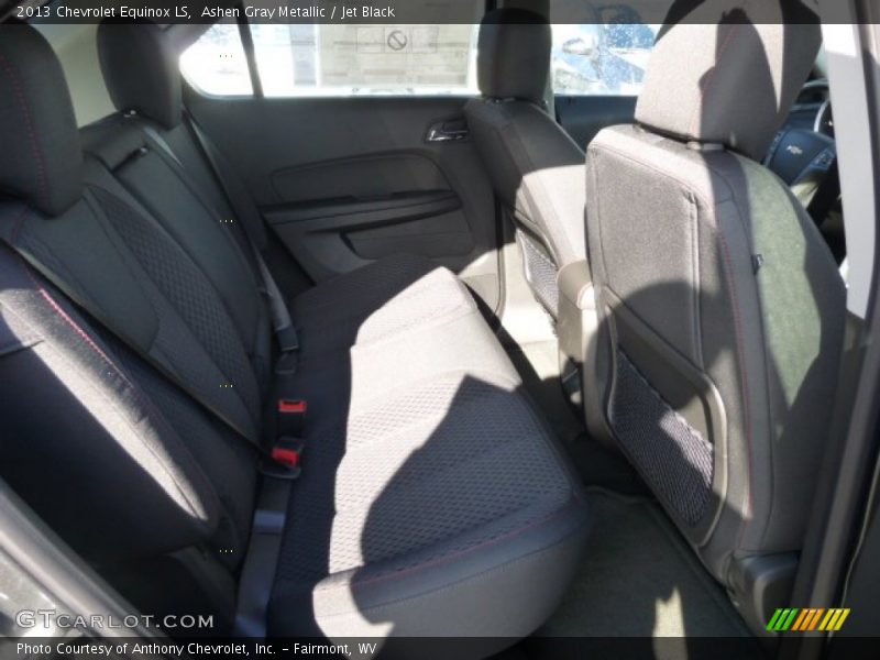 Ashen Gray Metallic / Jet Black 2013 Chevrolet Equinox LS