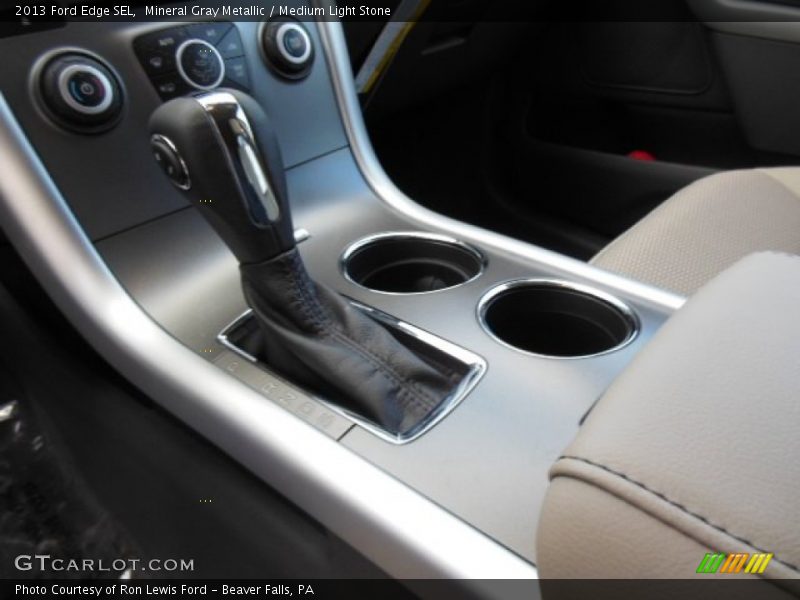 Mineral Gray Metallic / Medium Light Stone 2013 Ford Edge SEL