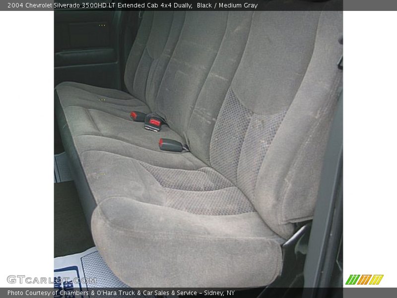 Black / Medium Gray 2004 Chevrolet Silverado 3500HD LT Extended Cab 4x4 Dually