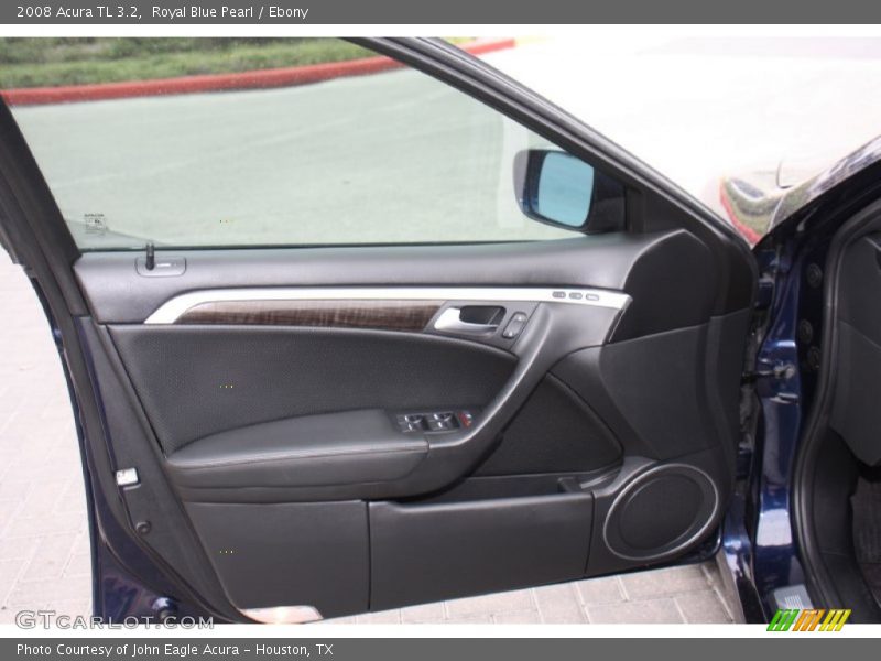 Royal Blue Pearl / Ebony 2008 Acura TL 3.2