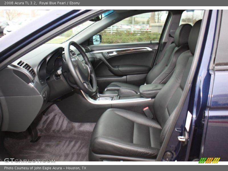 Royal Blue Pearl / Ebony 2008 Acura TL 3.2
