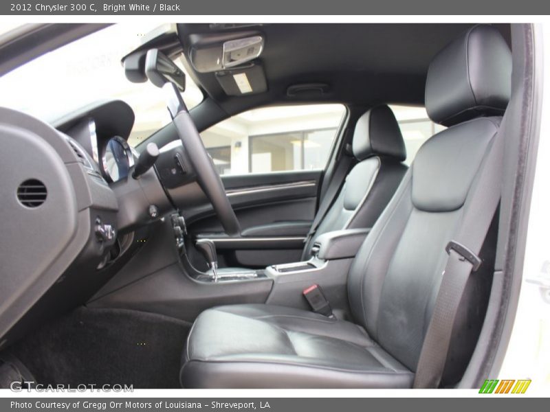 Bright White / Black 2012 Chrysler 300 C