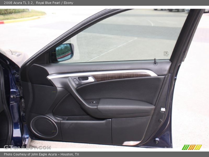 Royal Blue Pearl / Ebony 2008 Acura TL 3.2
