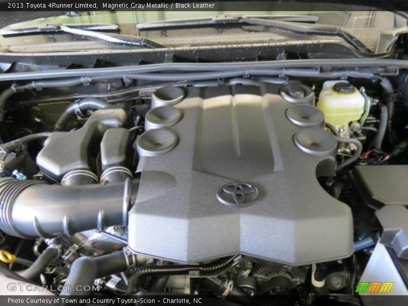 Magnetic Gray Metallic / Black Leather 2013 Toyota 4Runner Limited