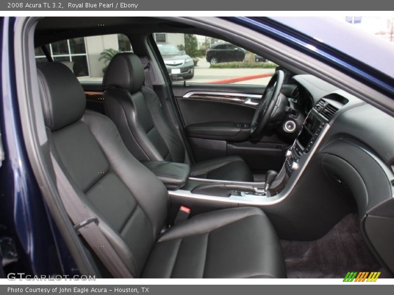 Royal Blue Pearl / Ebony 2008 Acura TL 3.2