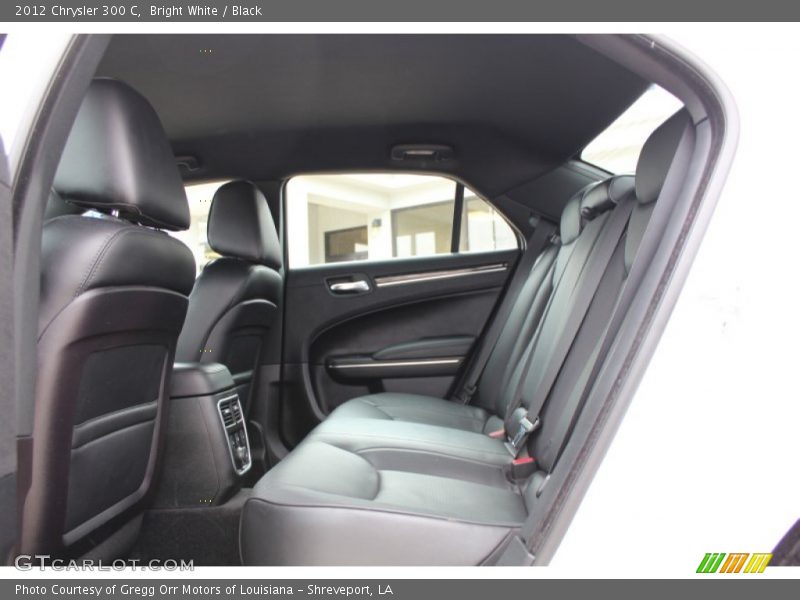 Bright White / Black 2012 Chrysler 300 C