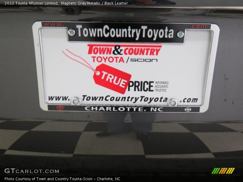 Magnetic Gray Metallic / Black Leather 2013 Toyota 4Runner Limited