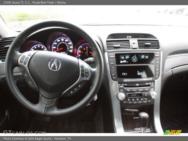 Royal Blue Pearl / Ebony 2008 Acura TL 3.2