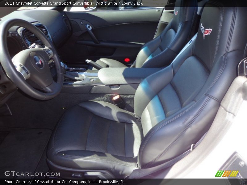 Front Seat of 2011 Corvette Grand Sport Convertible