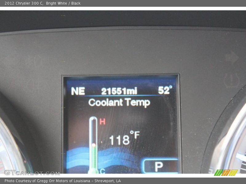 Bright White / Black 2012 Chrysler 300 C