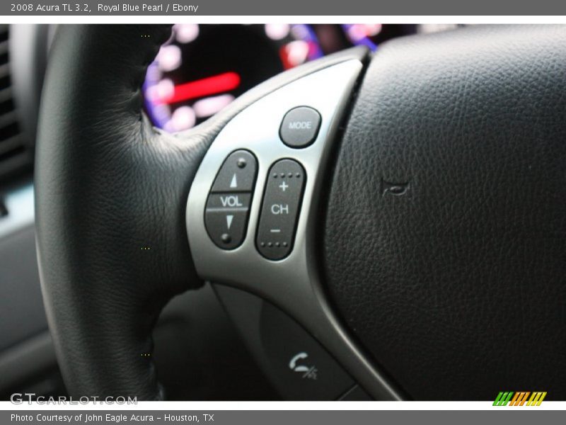 Royal Blue Pearl / Ebony 2008 Acura TL 3.2