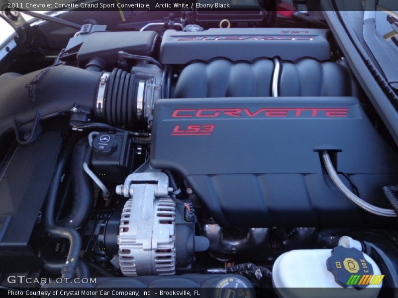  2011 Corvette Grand Sport Convertible Engine - 6.2 Liter OHV 16-Valve LS3 V8