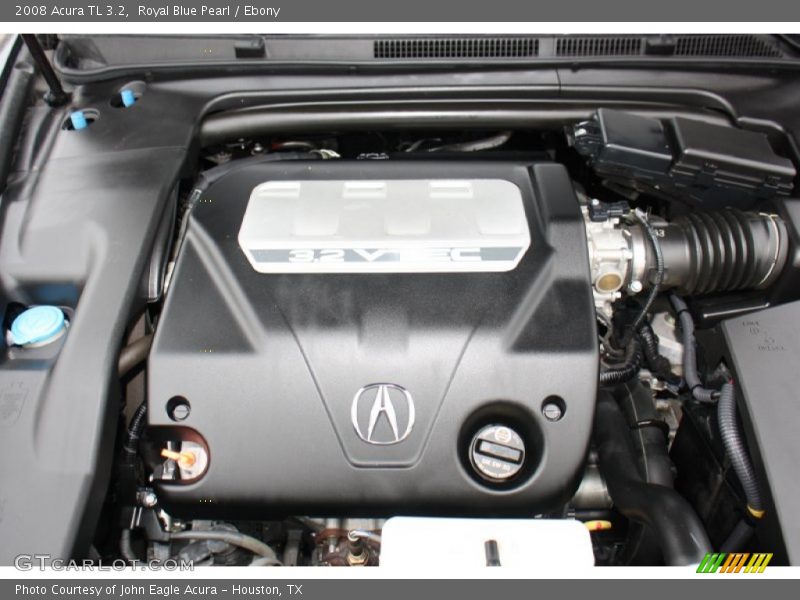 Royal Blue Pearl / Ebony 2008 Acura TL 3.2