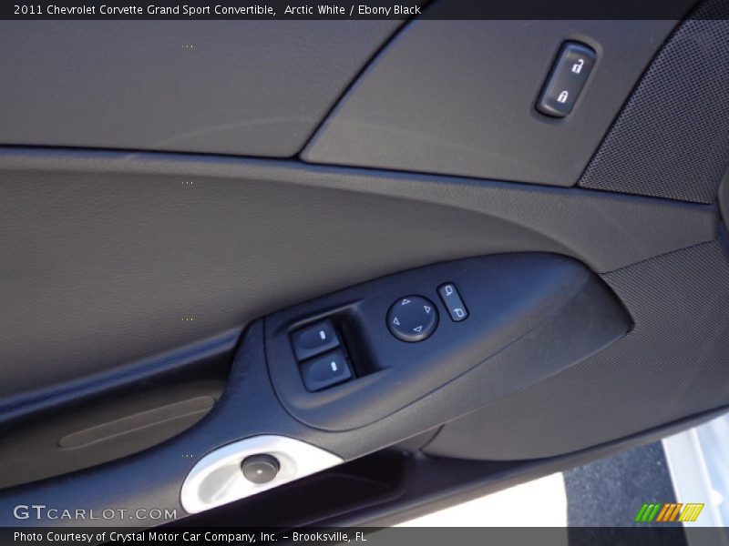 Arctic White / Ebony Black 2011 Chevrolet Corvette Grand Sport Convertible