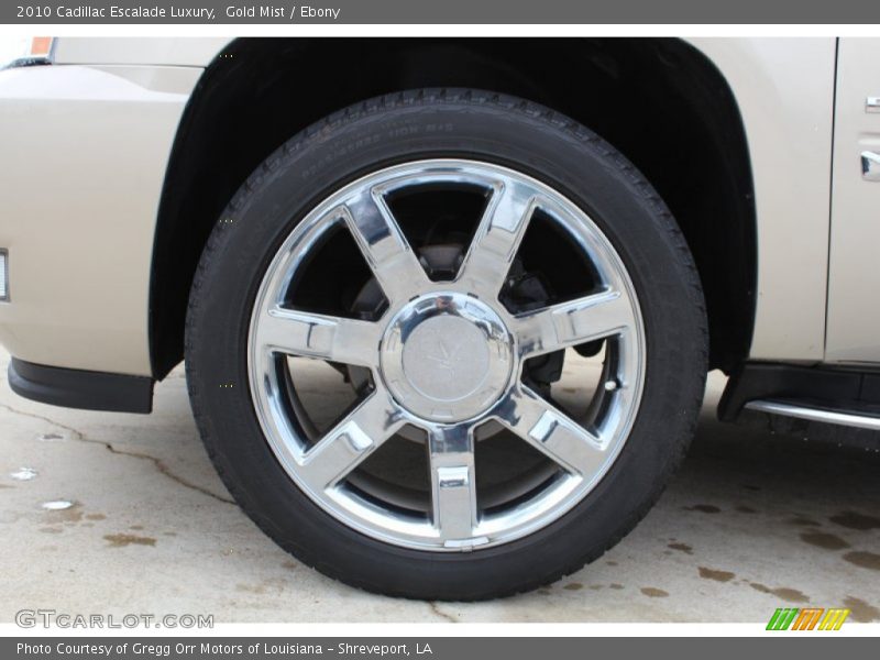 Gold Mist / Ebony 2010 Cadillac Escalade Luxury