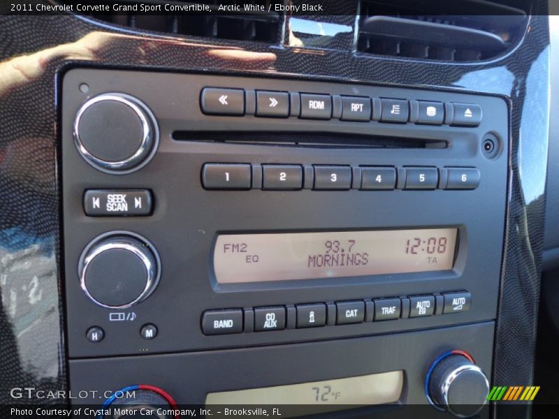 Audio System of 2011 Corvette Grand Sport Convertible