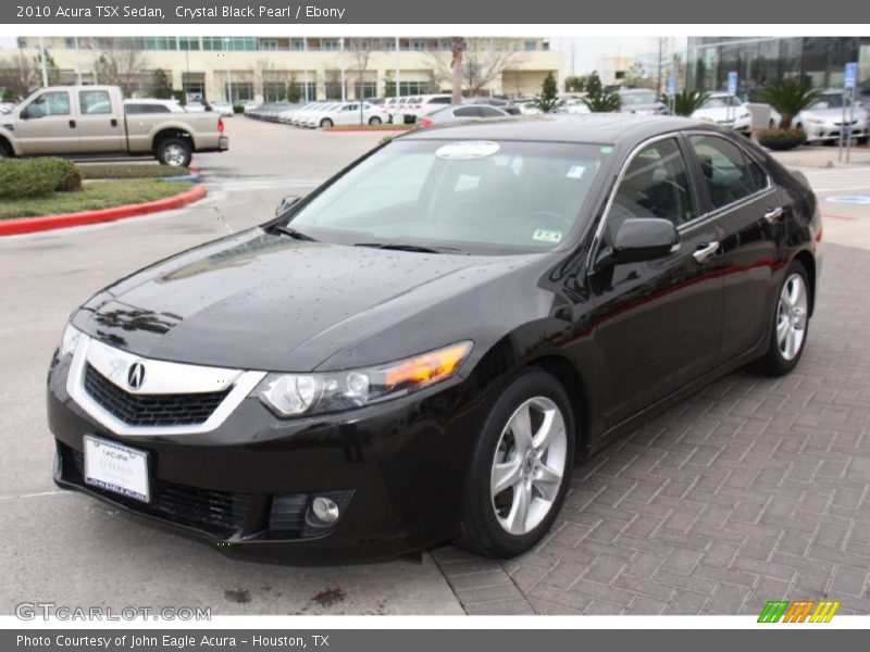 Crystal Black Pearl / Ebony 2010 Acura TSX Sedan
