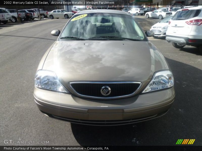Arizona Beige Metallic / Medium Parchment 2002 Mercury Sable GS Sedan