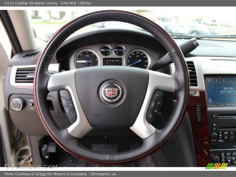 Gold Mist / Ebony 2010 Cadillac Escalade Luxury