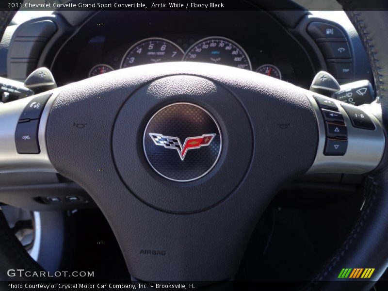 Controls of 2011 Corvette Grand Sport Convertible