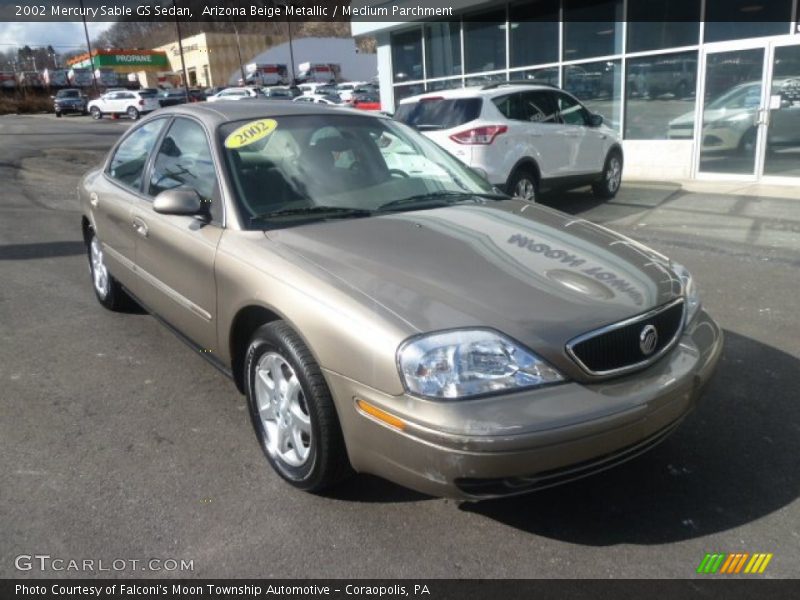 Arizona Beige Metallic / Medium Parchment 2002 Mercury Sable GS Sedan