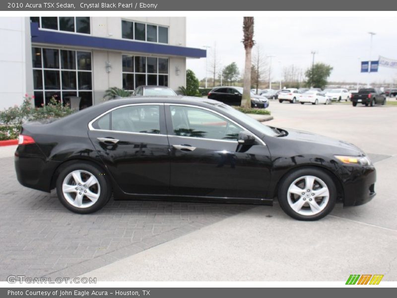Crystal Black Pearl / Ebony 2010 Acura TSX Sedan