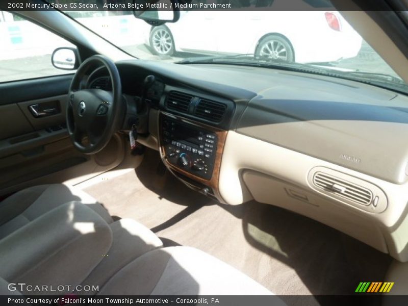 Arizona Beige Metallic / Medium Parchment 2002 Mercury Sable GS Sedan