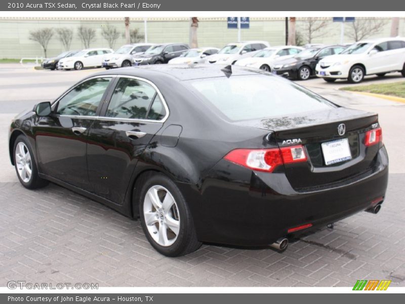 Crystal Black Pearl / Ebony 2010 Acura TSX Sedan