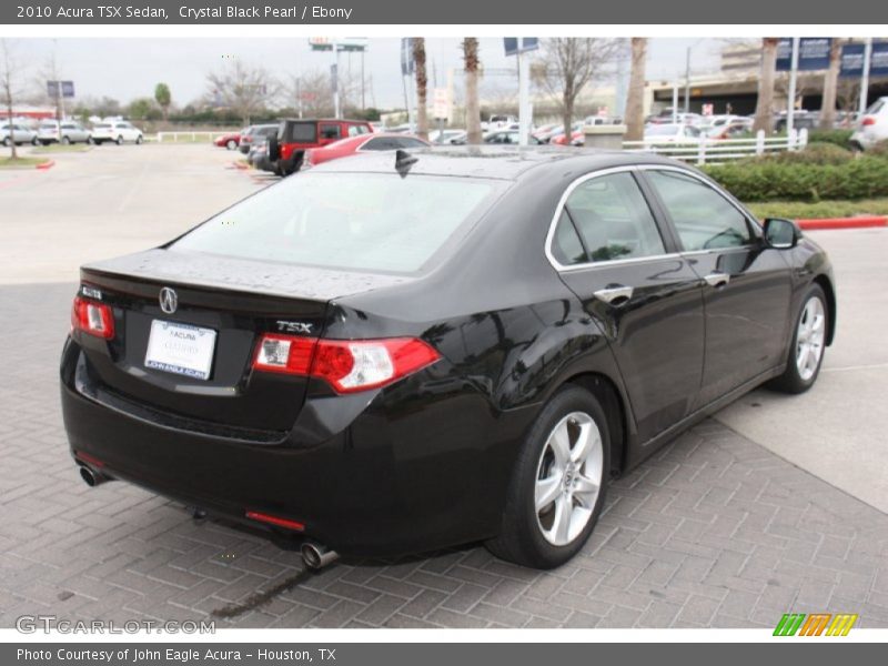 Crystal Black Pearl / Ebony 2010 Acura TSX Sedan