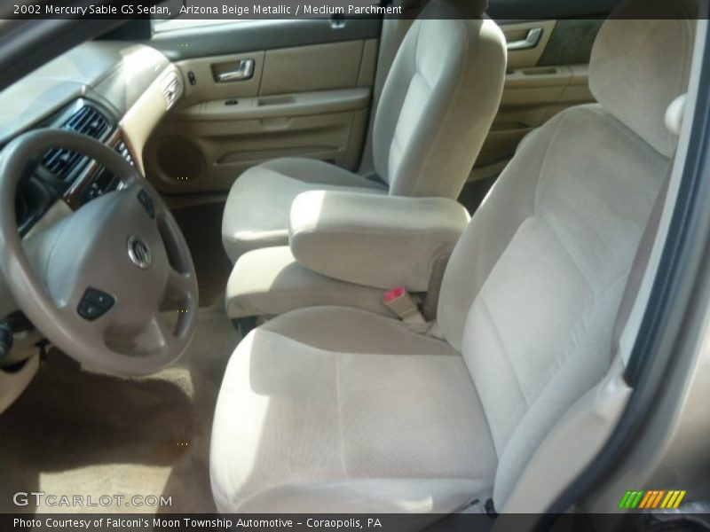 Arizona Beige Metallic / Medium Parchment 2002 Mercury Sable GS Sedan