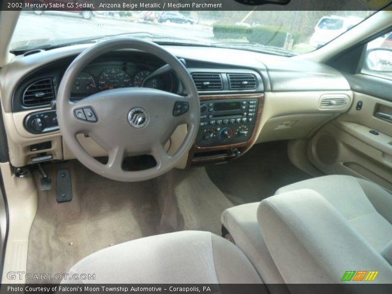 Arizona Beige Metallic / Medium Parchment 2002 Mercury Sable GS Sedan